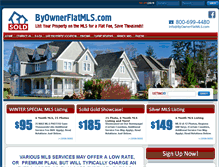 Tablet Screenshot of byownerflatmls.com